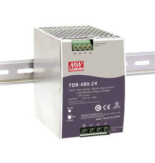 Alimentatore din tdr 24v/480w/20a