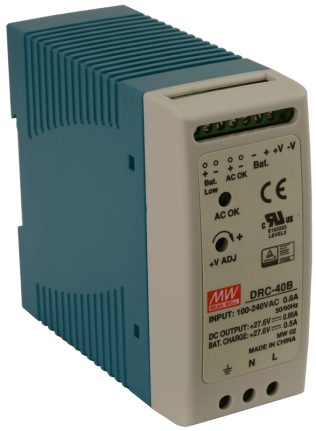 Alimentatore din drc 27.6v/40w/0.95a/0.5a