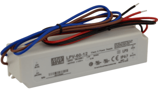 Alimentatore per led lpv 12v/60w/5a