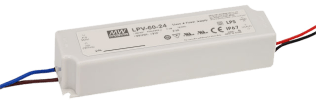 Alimentatore per led lpv 15v/60w/4a