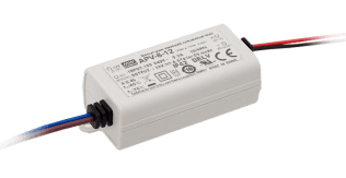 Alimentatore per led apv 24v/8w/0.34a