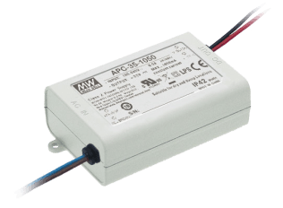 Alimentatore per led apc 25-70v/35w/500ma