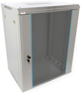 Rack 15u da assemblare600x769x450- parete - grig