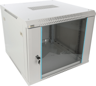 Rack 9u da assemblare 600x501x600 - parete - grig