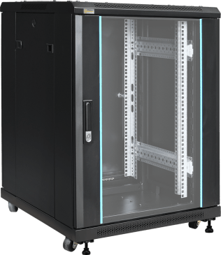 Rack 15u da assemblare 600x855x600 - pavimento