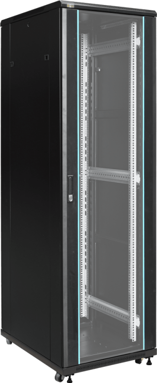 Rack 42u assemblato 600×2055×800 - pavimento