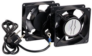 Doppia ventola per raffreddmento