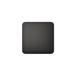 Solobutton (1-gang/2-way) [55] asp black tasto p