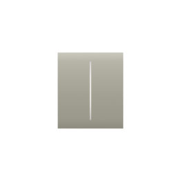 Centerbutton (2-gang) [55] asp olive centerbutto