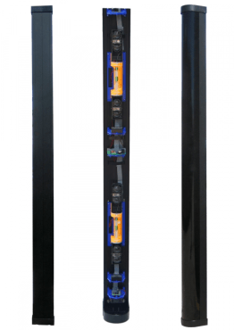 Colonna preca. s.faccia. h2, max 2 barriere pavi