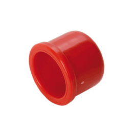 Cappuccio di chiusura 25mm - abs rosso