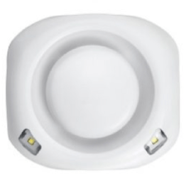 Sirena bianca con led bianchi ip65