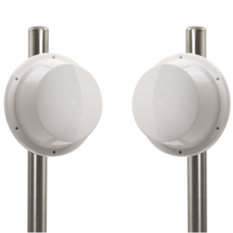 Ermo428 portata 120 m. con parabola da 20 cm.