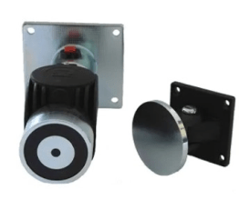 Fermo elettromagnetico con tubo distanziale e test