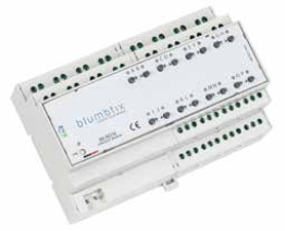 Attuatore multifunzione knx m-din 8/16 out (16a) +