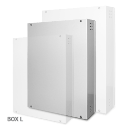 Contenitore metallico large 340 x 270 x 85 mm (h x