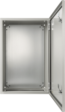 Contenitore metallo ip66 con piast 400 × 600 × 2