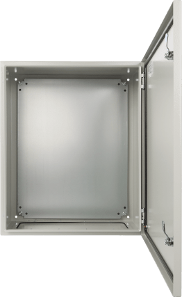 Contenitore metallo ip66 con piast 500 × 600 × 2