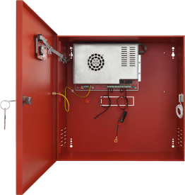 Stazione alim.ne en54c 27,6vcc 10a (2x40ah) lcd