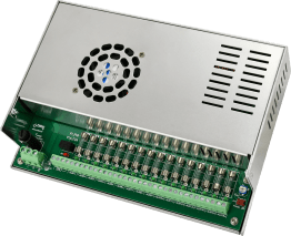 Alimentatore 12vcc 4 uscite x 1a con fusibile