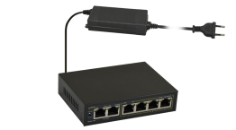 Switch poe s64 a 6 porte per 4 telecamere ip