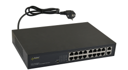 Switch poe s116 a 16 porte per 16 telecamere ip