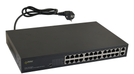 Switch poe s124 a 24 porte per 24 telecamere ip