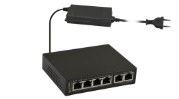 Switch poe sg64 a 6 porte per 4 telecamere ip