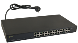 Switch poe sf124 a 24 porte per 24 telecamere ip