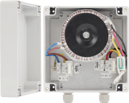 Alimentatore multiuscita per tvcc 24vca 6a 1 out 6