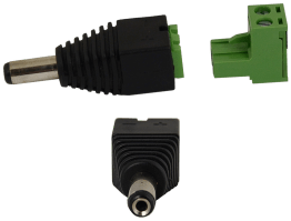 Jack maschio - 2 morsetti estraibili