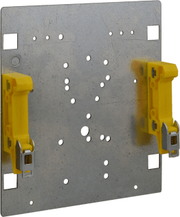 Supporto din per alimentatori e trasformatori