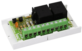 Modulo rele 12 v cc/24 v cc 2x rel c/no/nc
