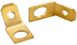 Terminale faston f 6,3/0,8 maschio, dia 6,3-m6