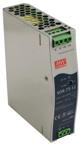 Alimentatore din sdr 12v/75w/6,3a