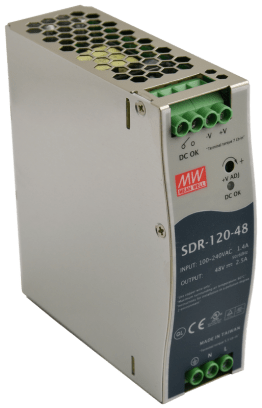 Alimentatore din sdr 48v/120w/2.5a