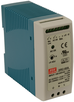 Alimentatore din drc 13.8v/60w/2.8a/1.5a