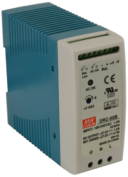Alimentatore din drc 27.6v/60w/1.4a/0.75a