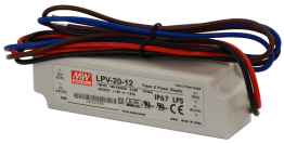 Alimentatore per led lpv 12v/20w/1,67a