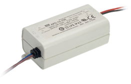 Alimentatore per led apc 9-36v/12w/350ma