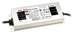 Alimentatore per led elg 24v/75w/3.15a