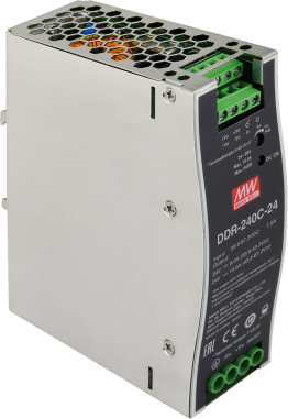 Convertitore ddr 24v/240w/10a dc/dc for din rail