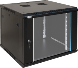 Rack 9u da assemblare 600×502×600 - parete - ner