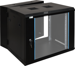 Rack 9u doppia sezione assemblato 600x501x600