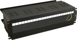 Contenitore con guida din 3u