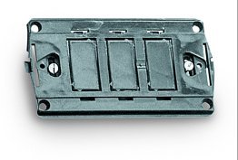 Supporto in policarbonato per interrutori tipo tic