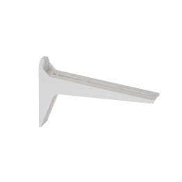 Mensole di sostegno in policarbonato bianco 14 x 2