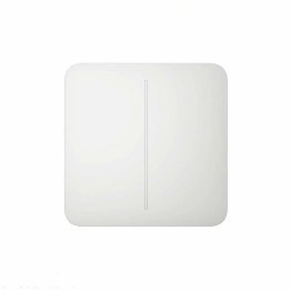 Solobutton (2-gang) [55] asp white tasto per lig