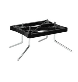 Staffa da pavimento per colonne doppia faccia