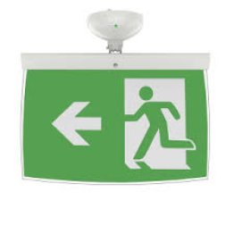 Pittogramma per firescape nepto n40-3, freccia ver